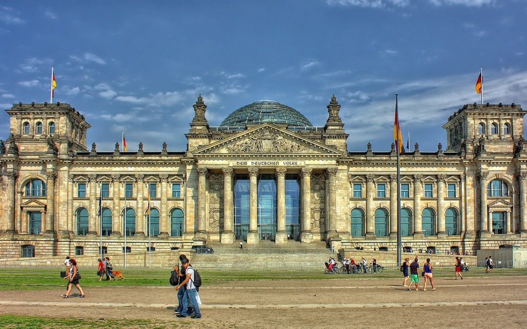 Bewerbungsservice Berlin, das Bild zeigt den Reichstag.