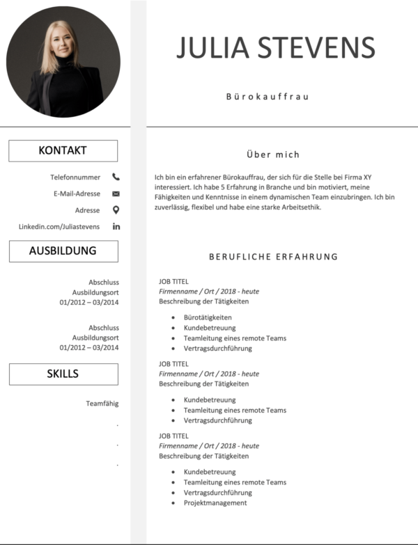 Application Template 2 - Cover Letter, Resume, Cover Page